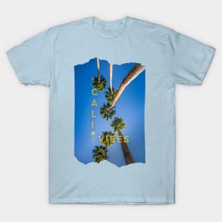 Cali Vibes - California Sky Palm Trees T-Shirt